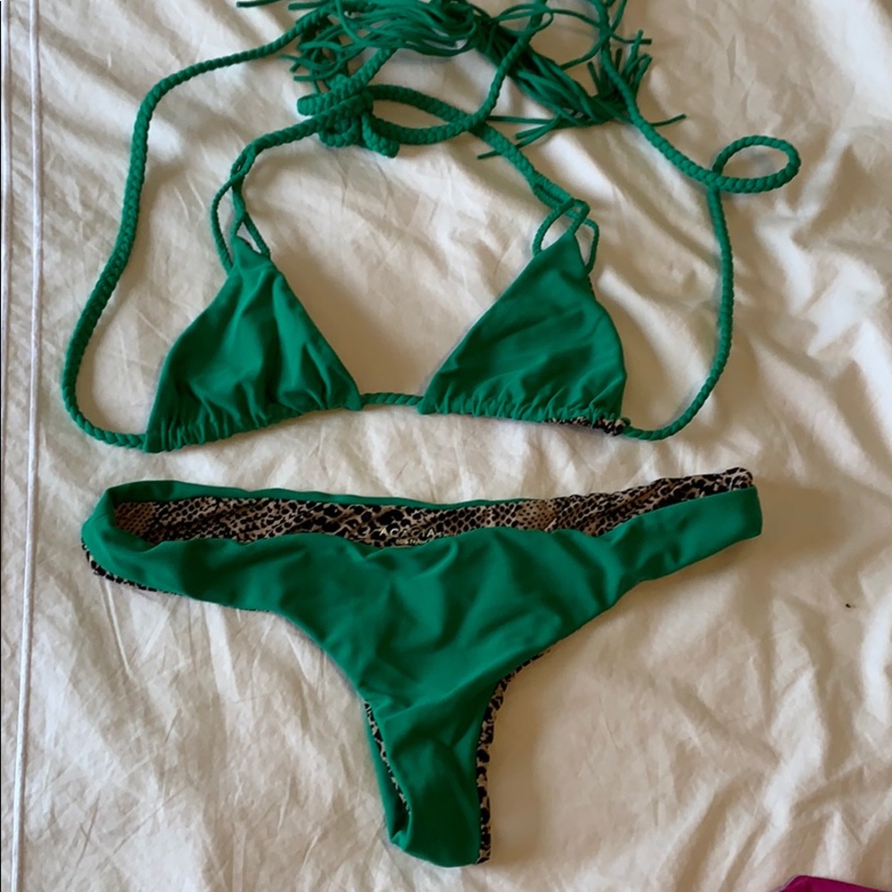 Acacia | skimpy green bikini
